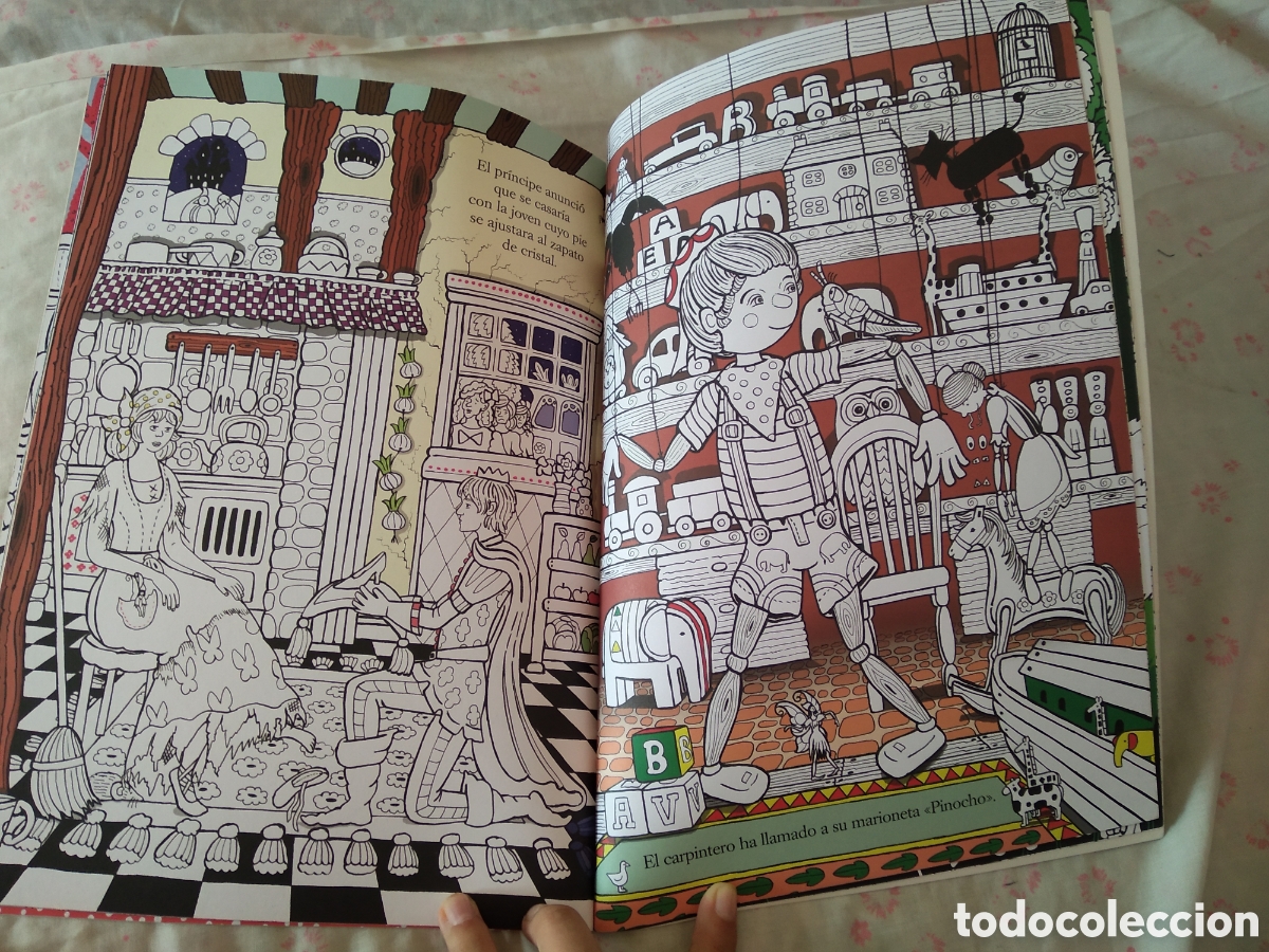 Libros: LIBRO COLOREA LOS CUENTOS CL&Aacute;SICOS DE ANAYA INFANTIL - Foto 5