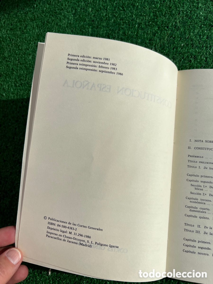 Libros: Constituci&oacute;n Espa&ntilde;ola Cortes Generales - Foto 3
