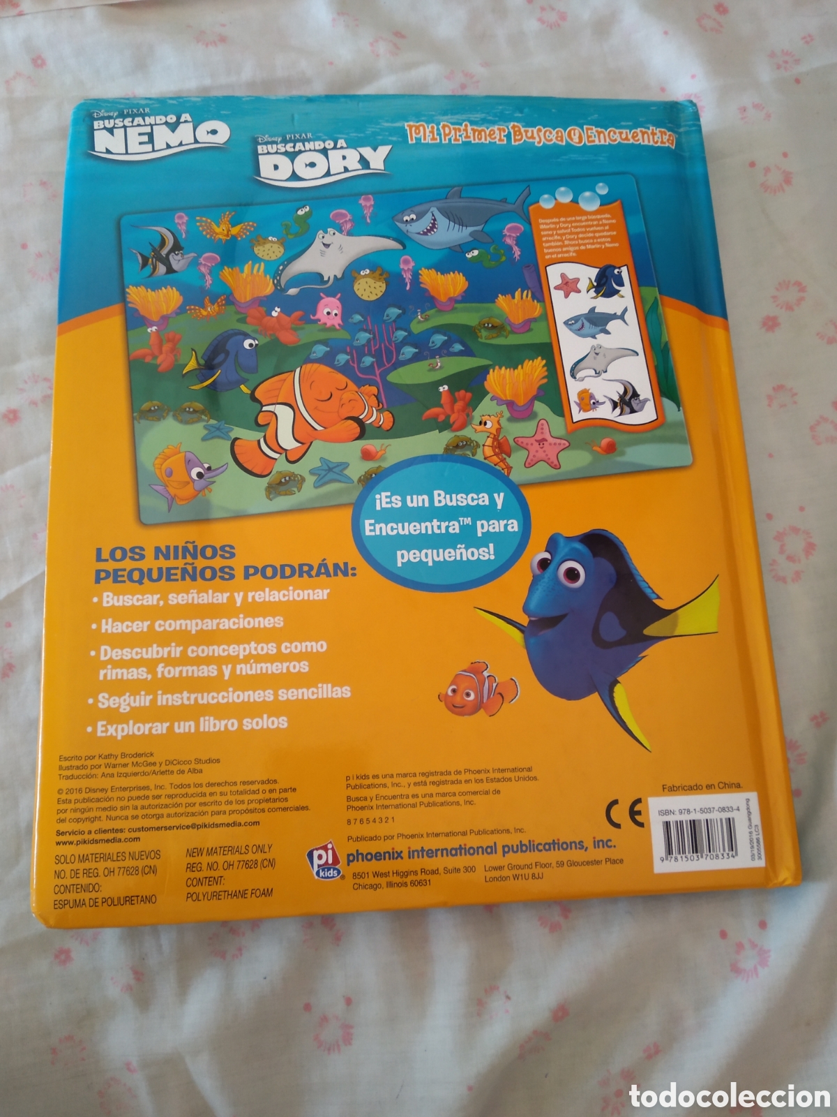 Libros: LIBRO INFANTIL BUSCANDO A NEMO BUSCANDO A DORY DE DISNEY PIXAR - Foto 2