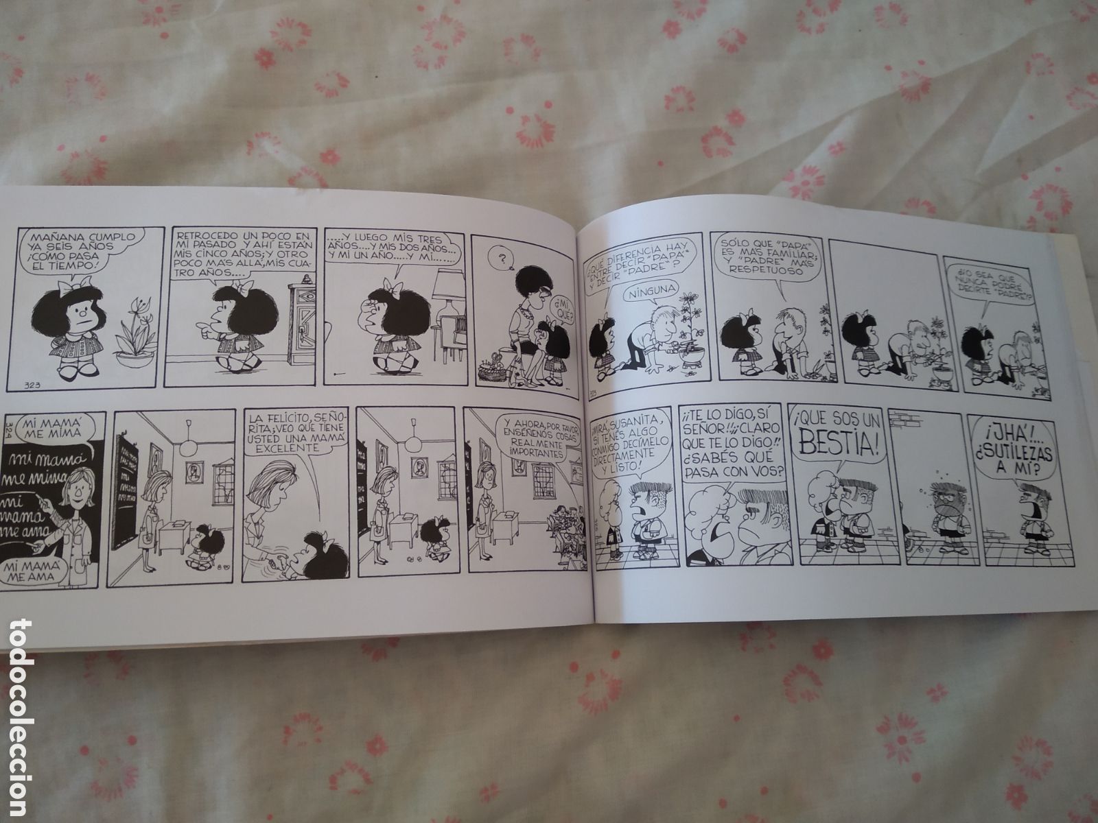 Libros: LIBRO TIPO C&Oacute;MIC MAFALDA EDICIONES DE LA FLOR - Foto 3