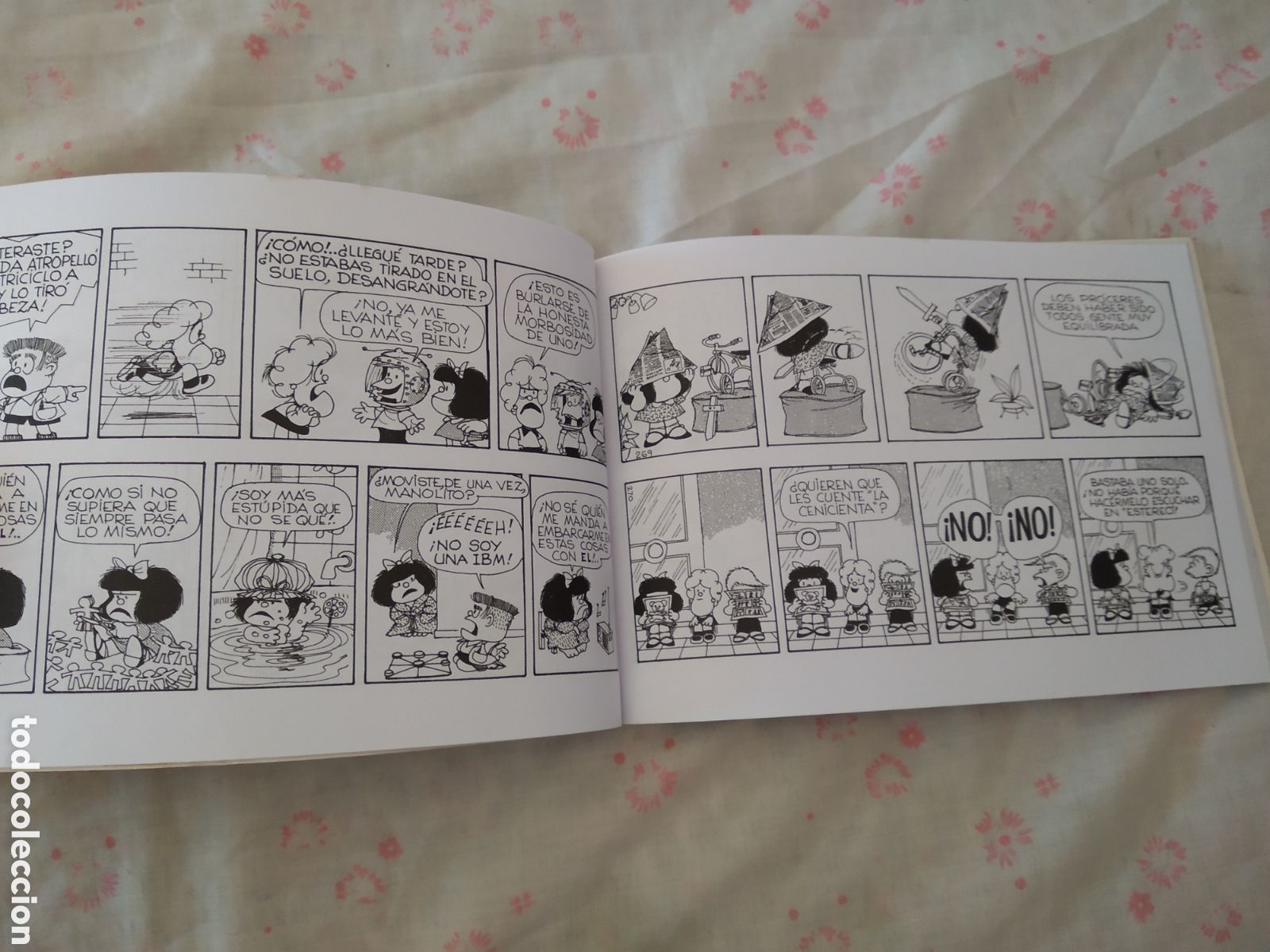 Libros: LIBRO TIPO C&Oacute;MIC MAFALDA EDICIONES DE LA FLOR - Foto 4