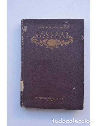 Libros: P&aacute;ginas escogidas - PALACIO VALD&Eacute;S, Armando - Foto 1