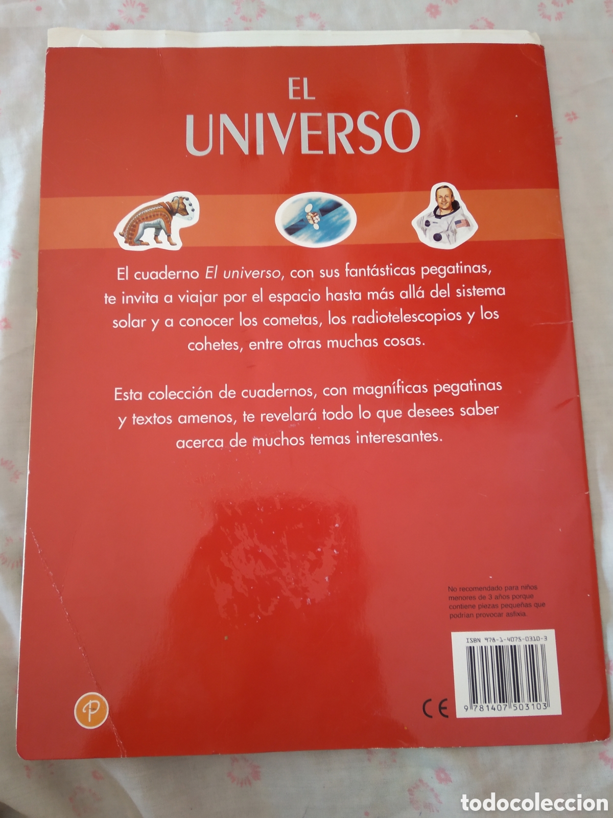 Libros: LIBRO EL UNIVERSO CUADERNO DE PEGATINAS (NO LAS TIENE TODAS) - Foto 2