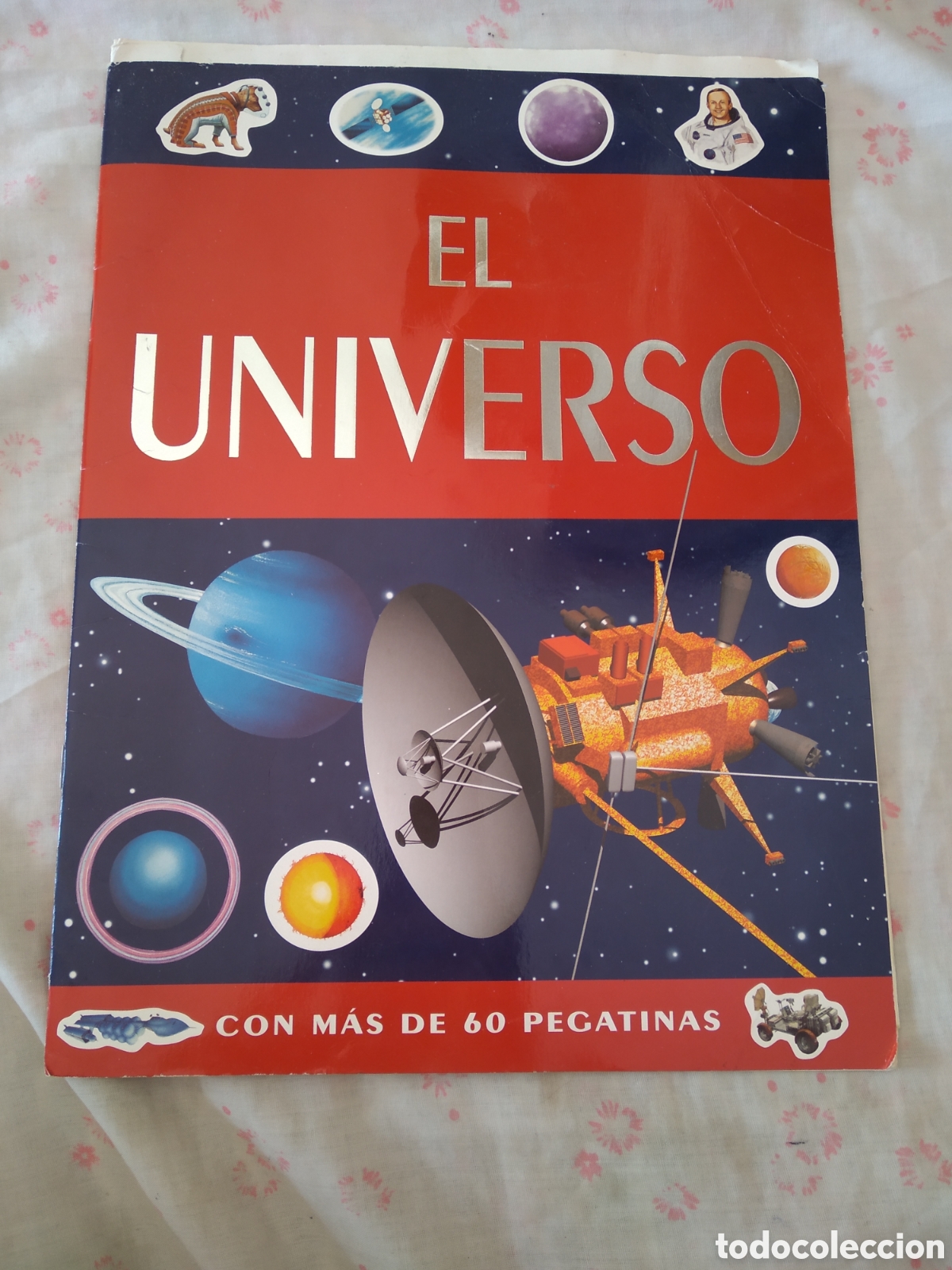 Libros: LIBRO EL UNIVERSO CUADERNO DE PEGATINAS (NO LAS TIENE TODAS) - Foto 1