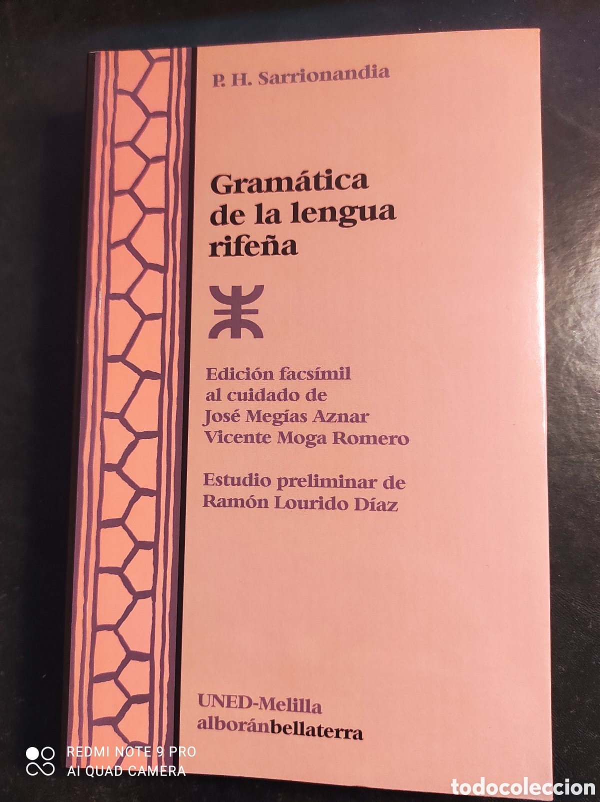 Libros: GRAM&Aacute;TICA DE LA LENGUA RIFE&Ntilde;A. P.H. SARRIONANDIA . - Foto 1