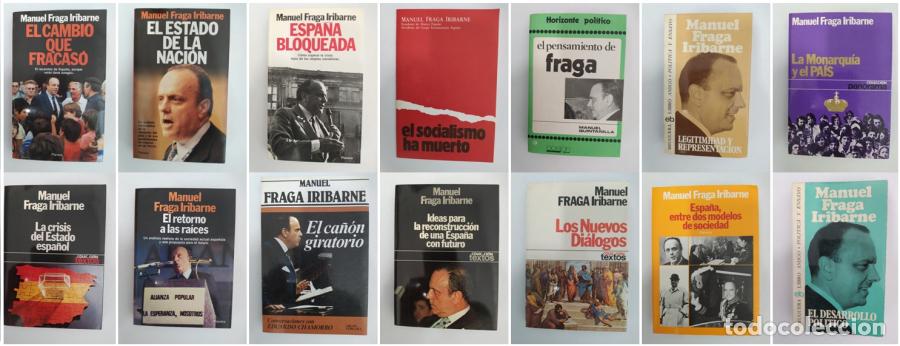 Libros: PACK 14 LIBROS DE MANUEL FRAGA. TDK107 - - Foto 1
