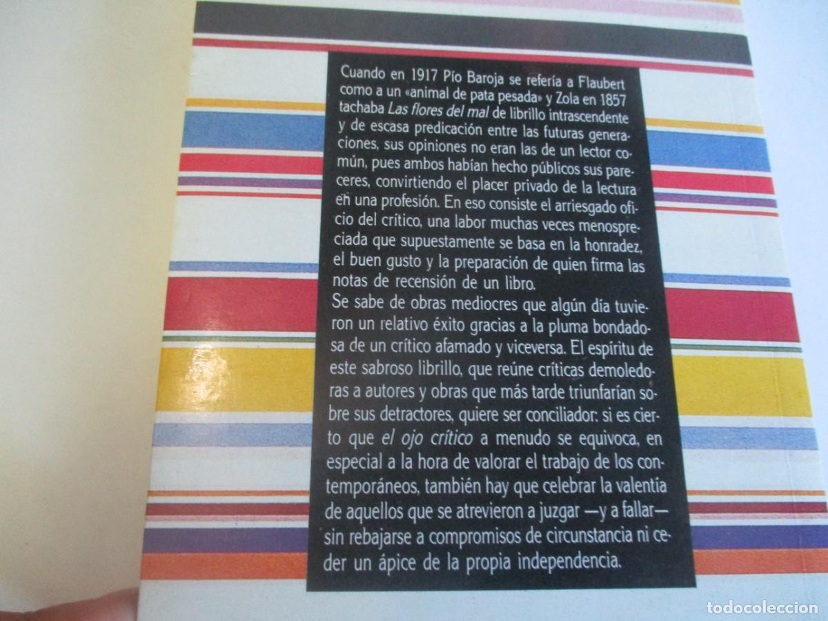 Libros: EL OJO CR&Iacute;TICO W22610 - Foto 3