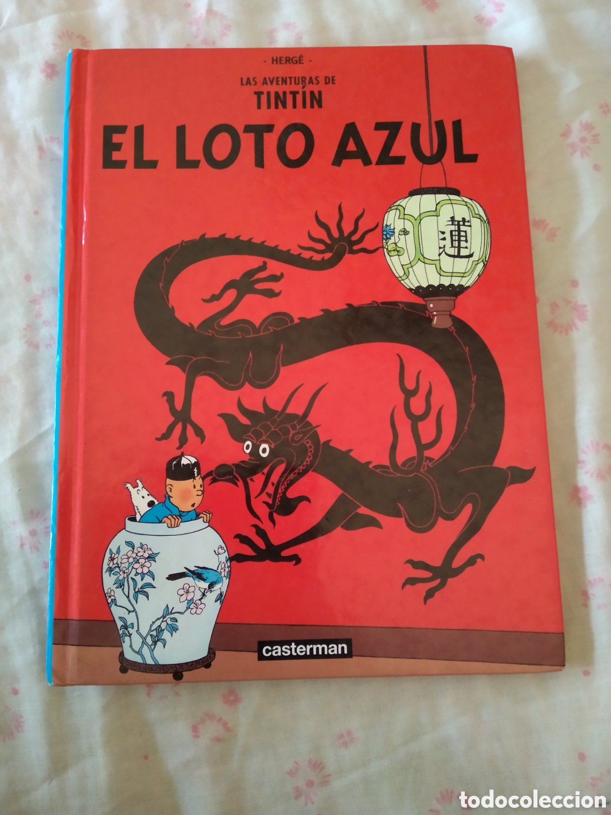 Libros: LIBRO LAS AVENTURAS DE TINTIN EL LOTO AZUL TIPO C&Oacute;MIC EDITORIAL CASTERMAN