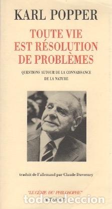 Libros: Toute vie est r&eacute;solution de probl&egrave;mes - Popper, Karl - Foto 1