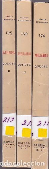 Libros: Don Quijote de la Mancha - FERNANDEZ DE AVELLANEDA, A - Foto 1