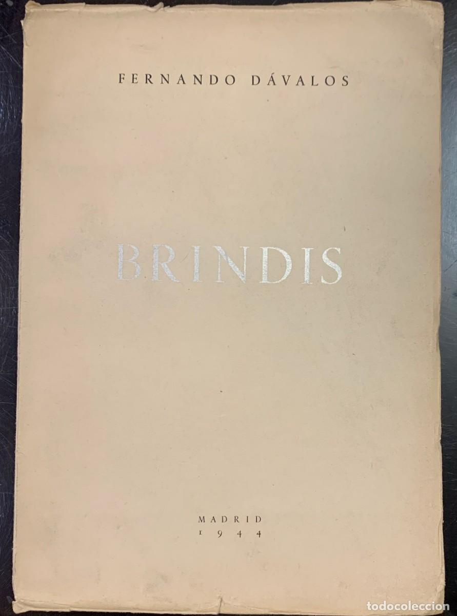 Libros: Fernando D&aacute;valos . Brindis - Foto 1