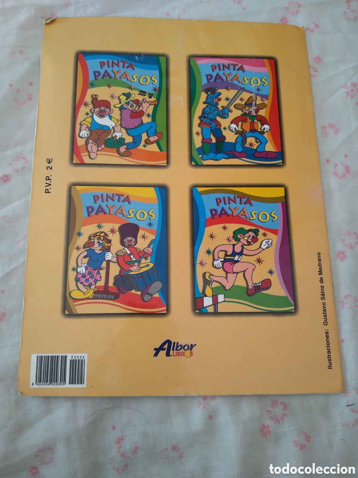 Libros: LIBRO PINTA Y COLOREAR PINTA PAYASOS ALBOR LIBROS - Foto 2