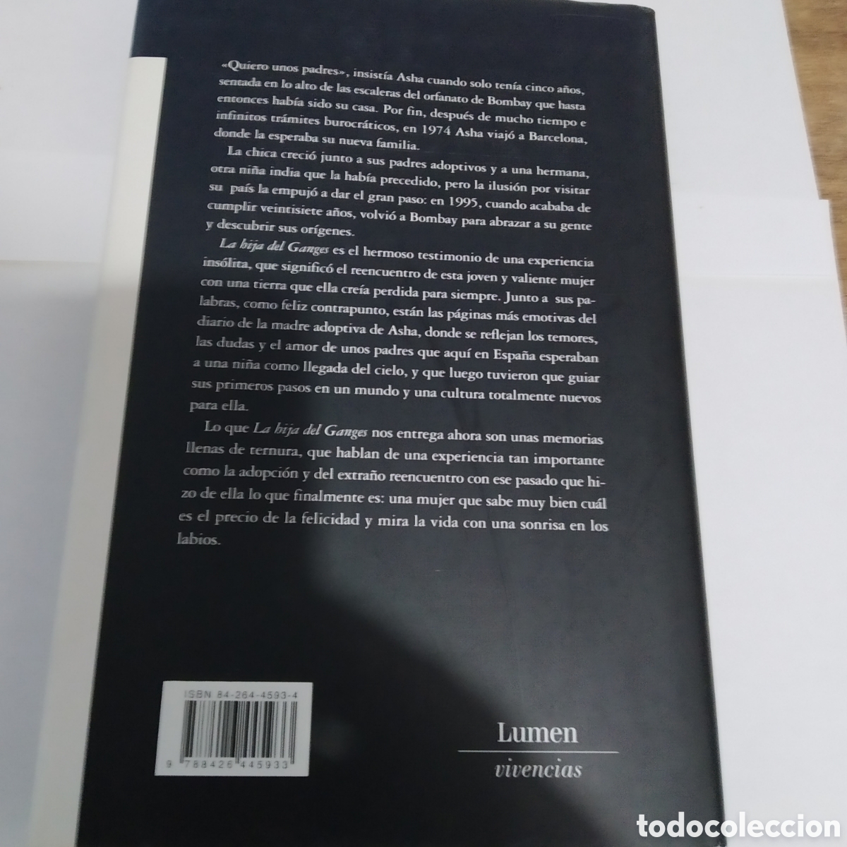 Libros: LA HIJA DEL GANGES - ASHA MIRO - Foto 2