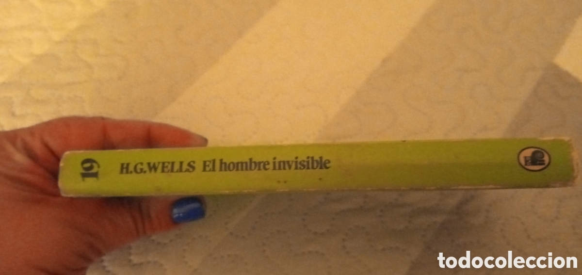 Libros: El hombre invisible.H.G.Wells.1981. - Foto 3