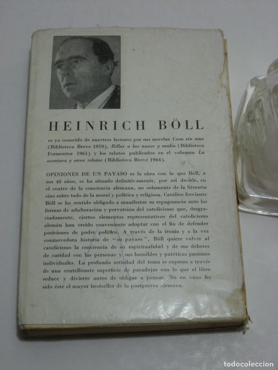 Libros: OPINIONES DE UN PAYASO - Heinrich B&ouml;ll - Foto 3