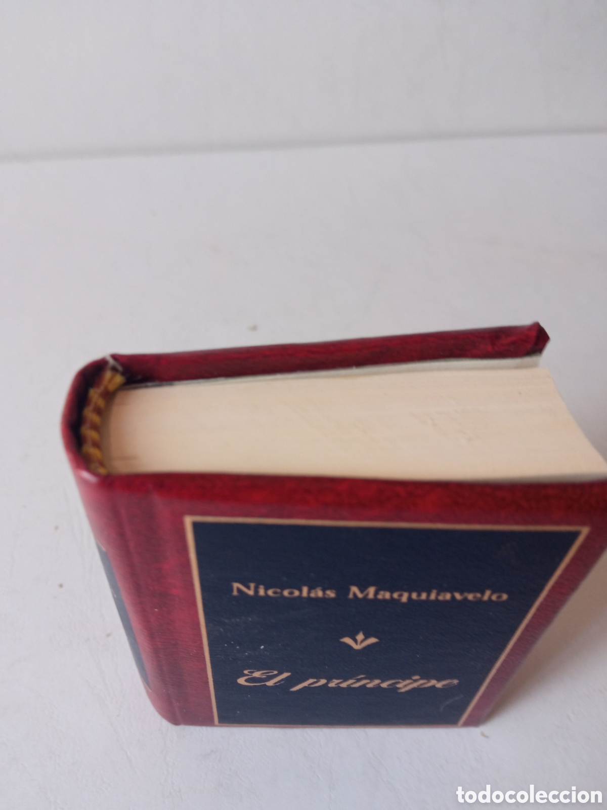 Libros: Libro MINIATURA - El pr&iacute;ncipe, Maquiavelo - Foto 3