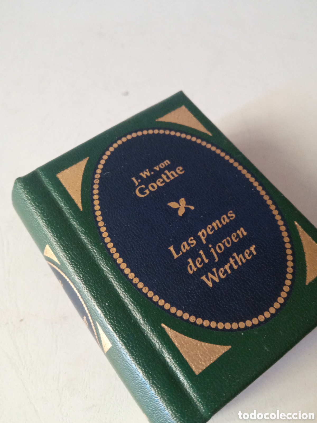 Libros: Libro MINIATURA- Las penas del joven Werther, Goethe. - Foto 2