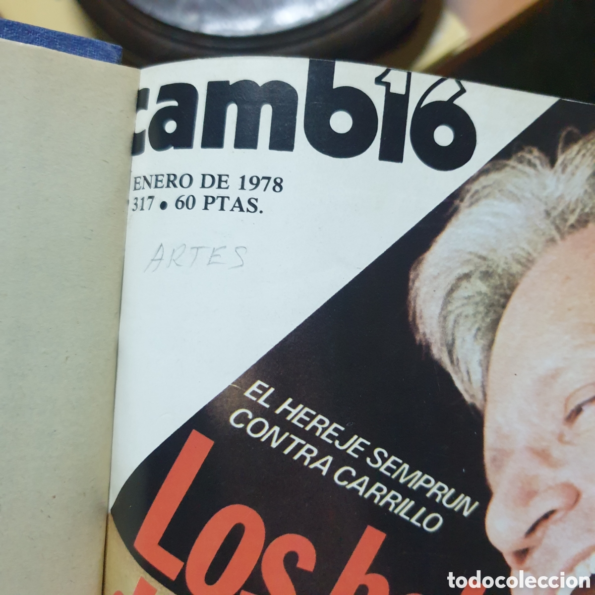 Libros: Colecci&oacute;n CAMBIO 16 A&Ntilde;O 1976-1980 - Foto 27