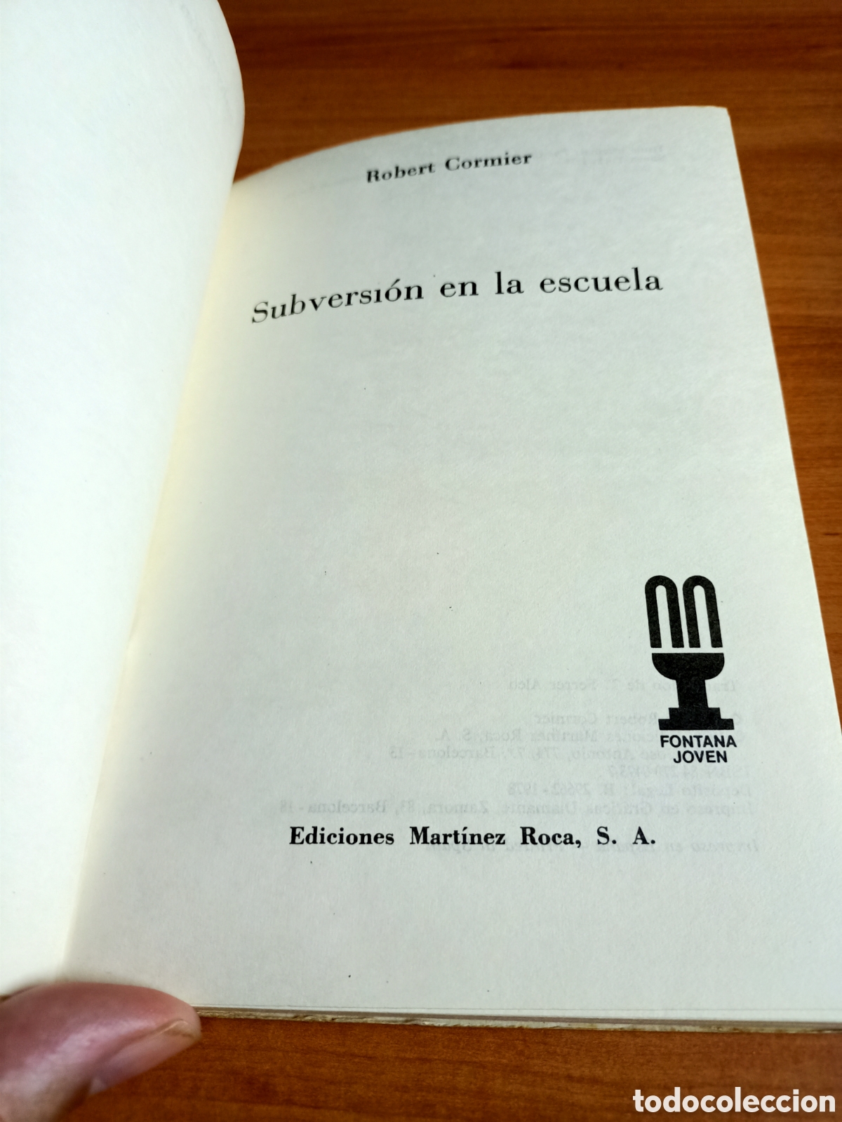 Libros: Subversion en la escuela - Robert Cormier - Foto 4