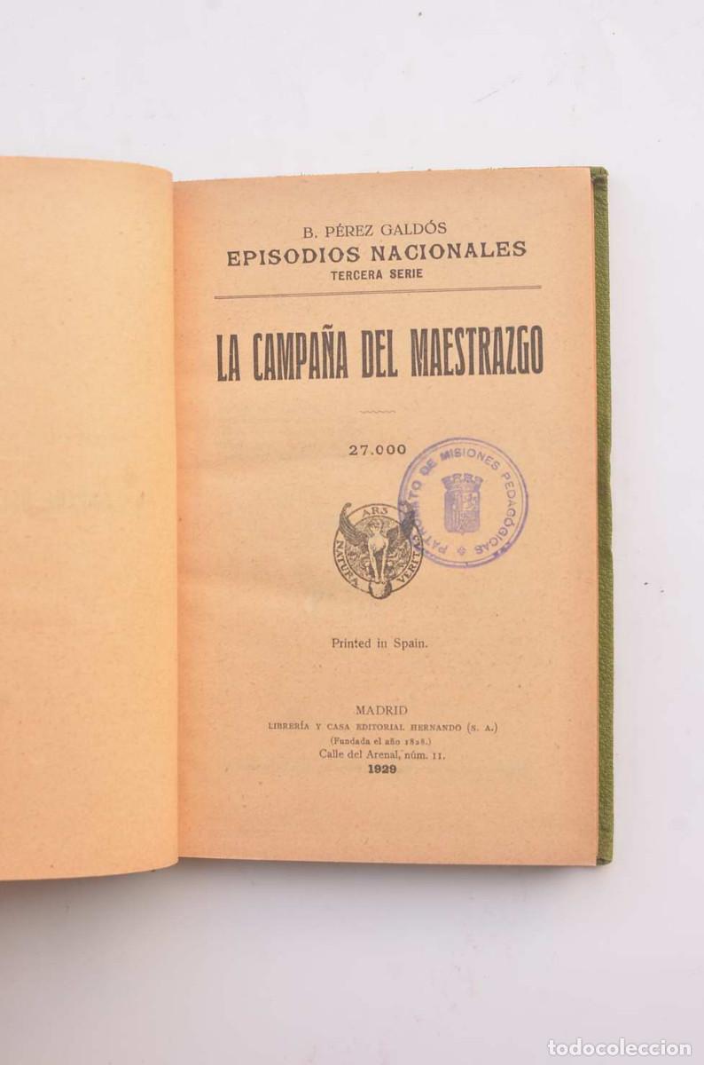 Libros: La campa&ntilde;a del Maestrazgo - P&Eacute;REZ GALD&Oacute;S, Benito - Foto 2
