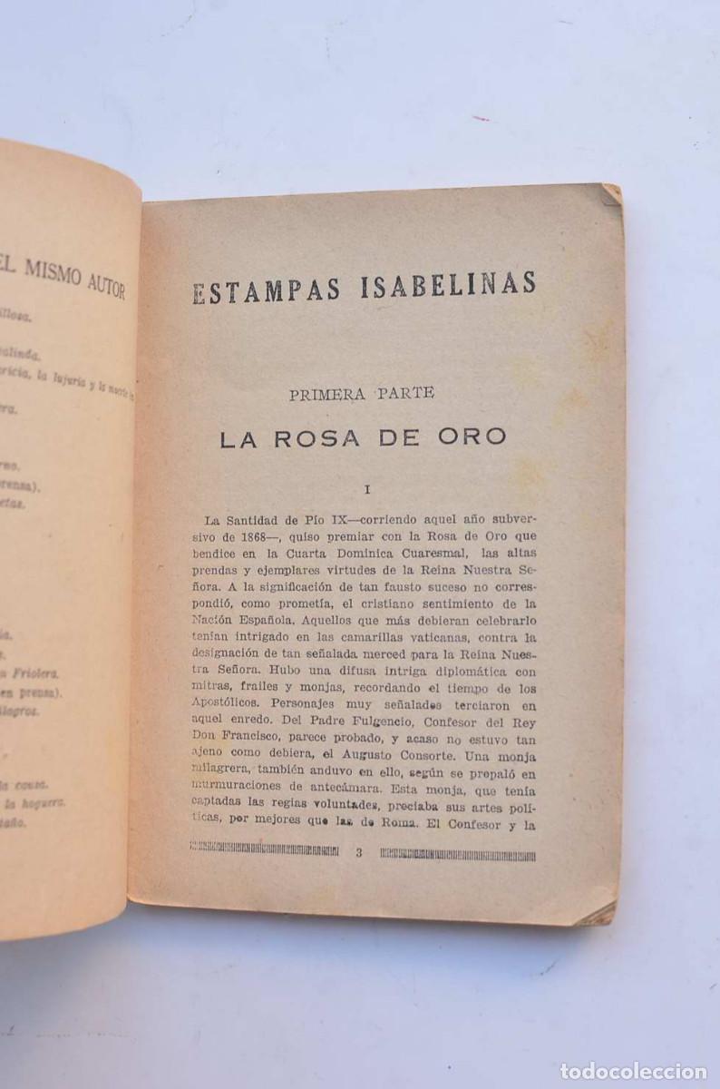 Libros: Estampas isabelinas. La rosa de oro - VALLE INCL&Aacute;N, Ram&oacute;n del&nbsp; - Foto 3