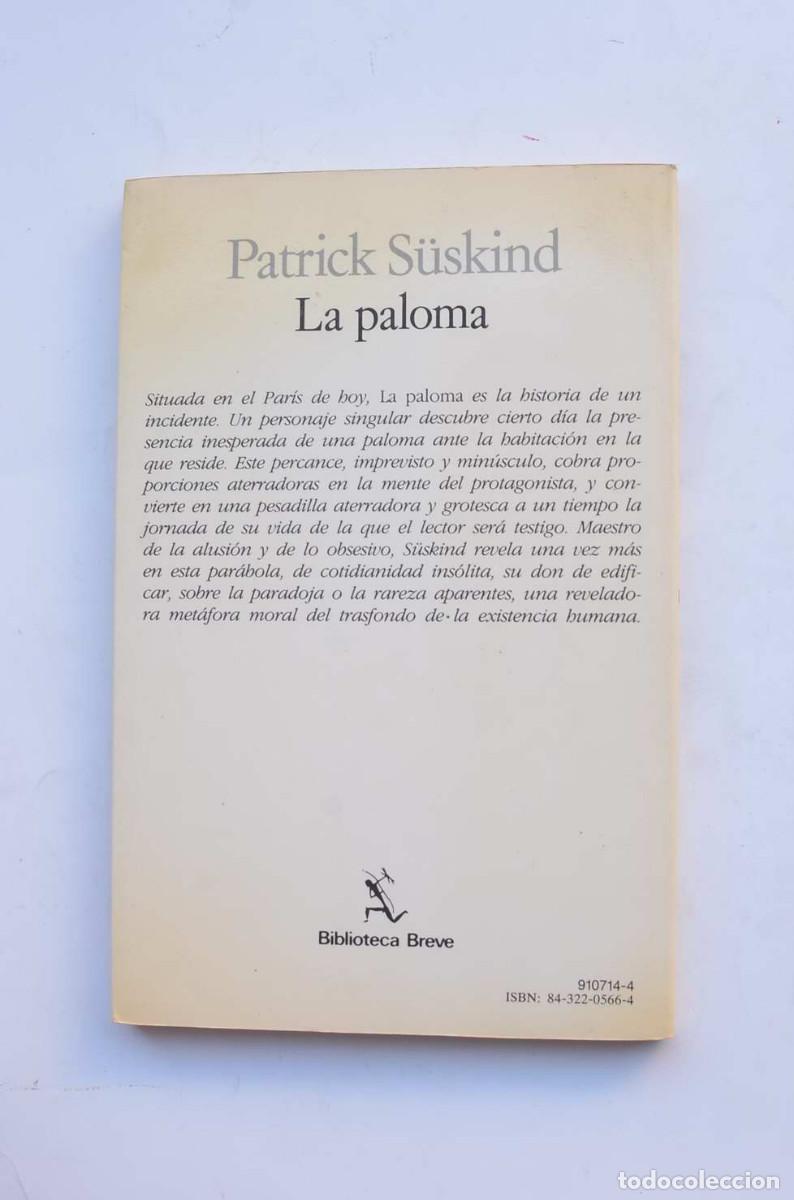 Libros: La paloma - S&Uacute;SKIND, Patrick - Foto 4