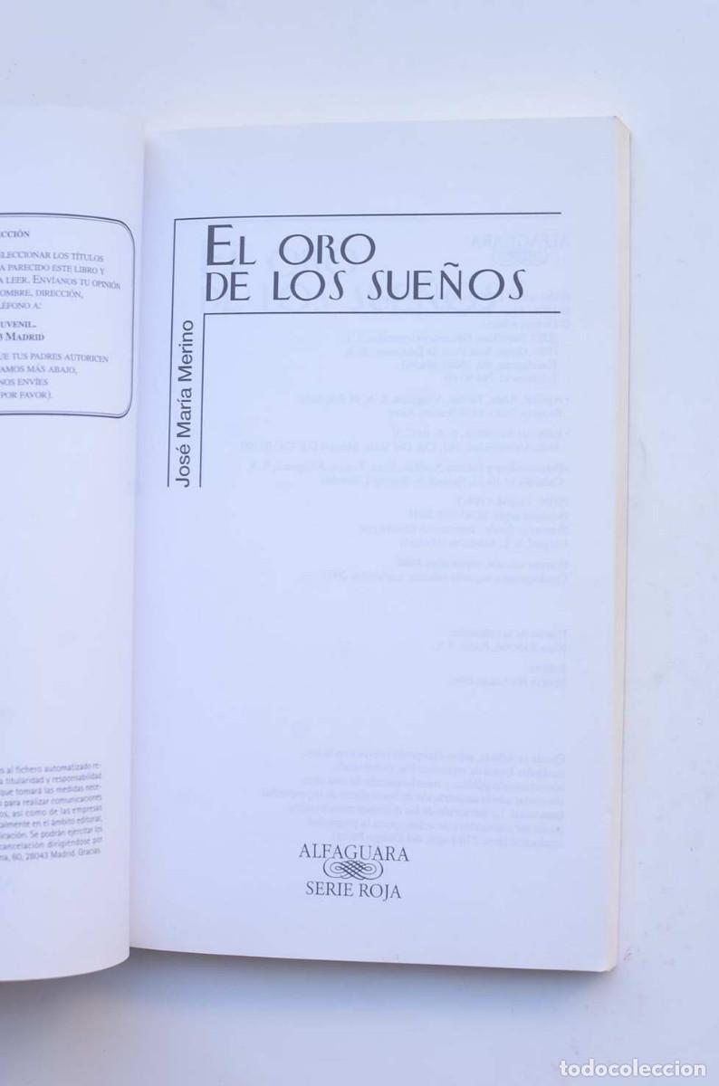 Libros: El oro de los sue&ntilde;os - MERINO, Jos&eacute; Mar&iacute;a - Foto 2