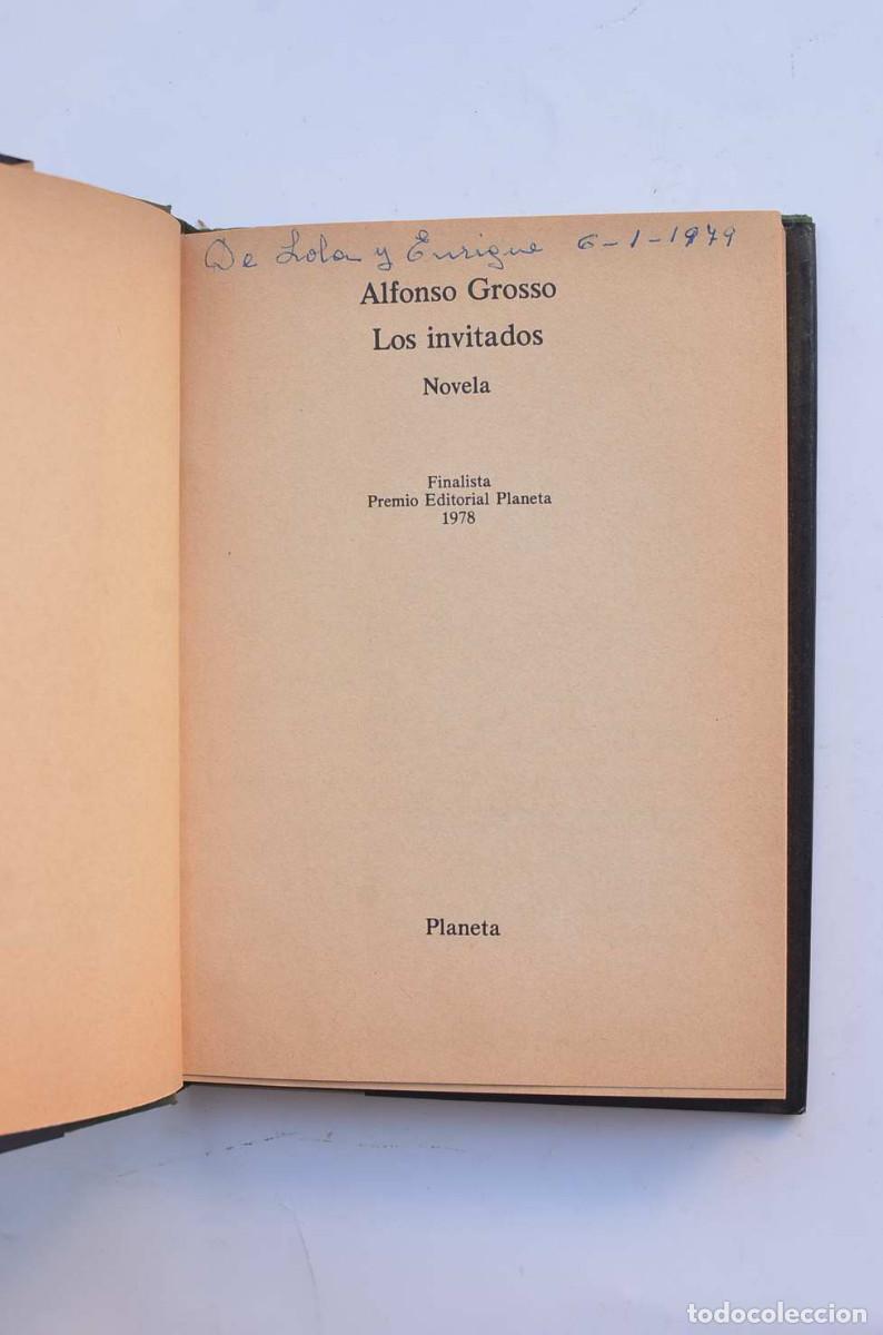 Libros: Los invitados - GROSSO, Alfonso - Foto 3