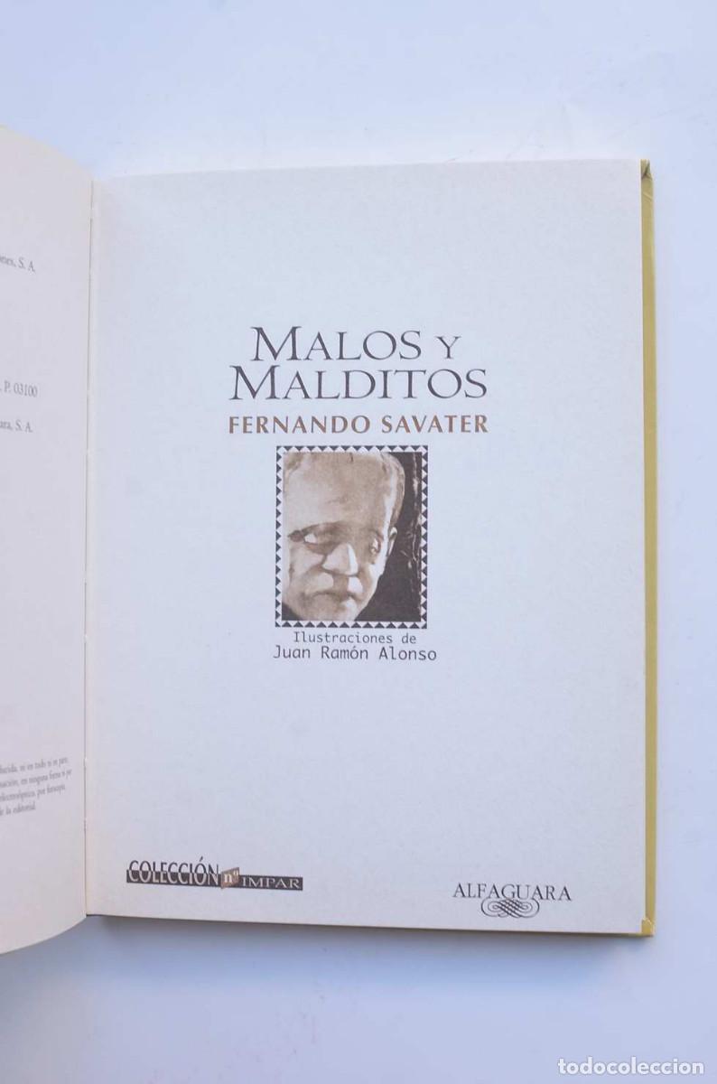 Libros: Malos y malditos - SAVATER, Fernando - Foto 2
