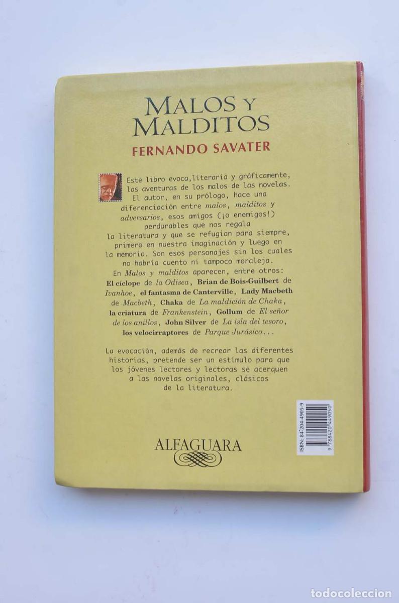 Libros: Malos y malditos - SAVATER, Fernando - Foto 4