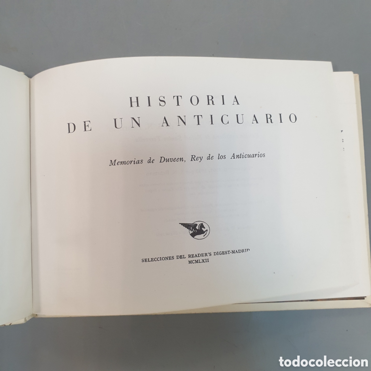 Libros: Historia de un ANTICUARIO - Foto 2