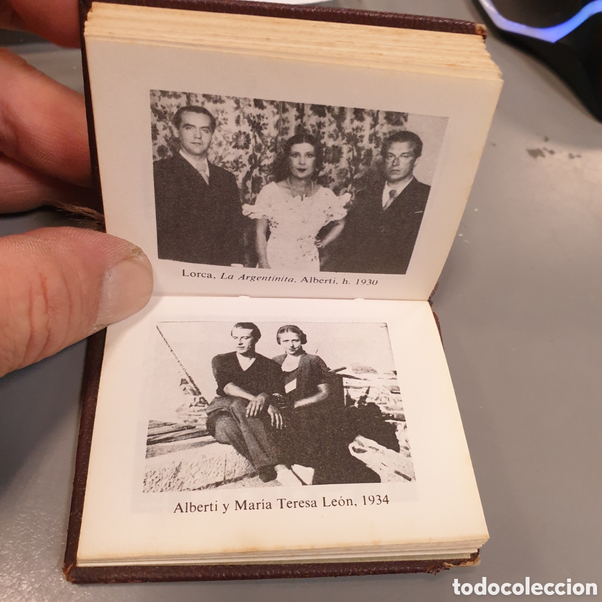 Libros: Mini libro RAFAEL ALBERTI LA AMANTE - Foto 4