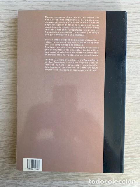 Libros: CAPITAL HUMANO - Foto 2