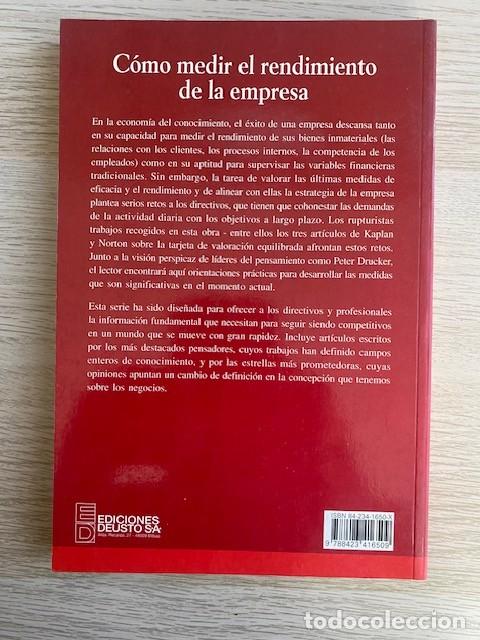 Libros: COMO MEDIR EL RENDIMIENTO DE LA EMPRESA - Foto 2