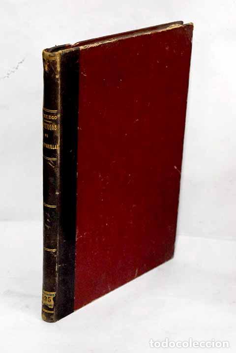 Libros: Estudios de alcantarillado.- Gallego Ramos, Eduardo - Foto 1