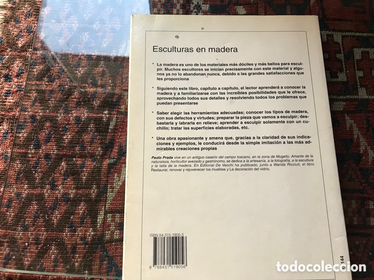Libros: Esculturas en madera. Paolo Prada. Editorial de Vecchi. - Foto 3