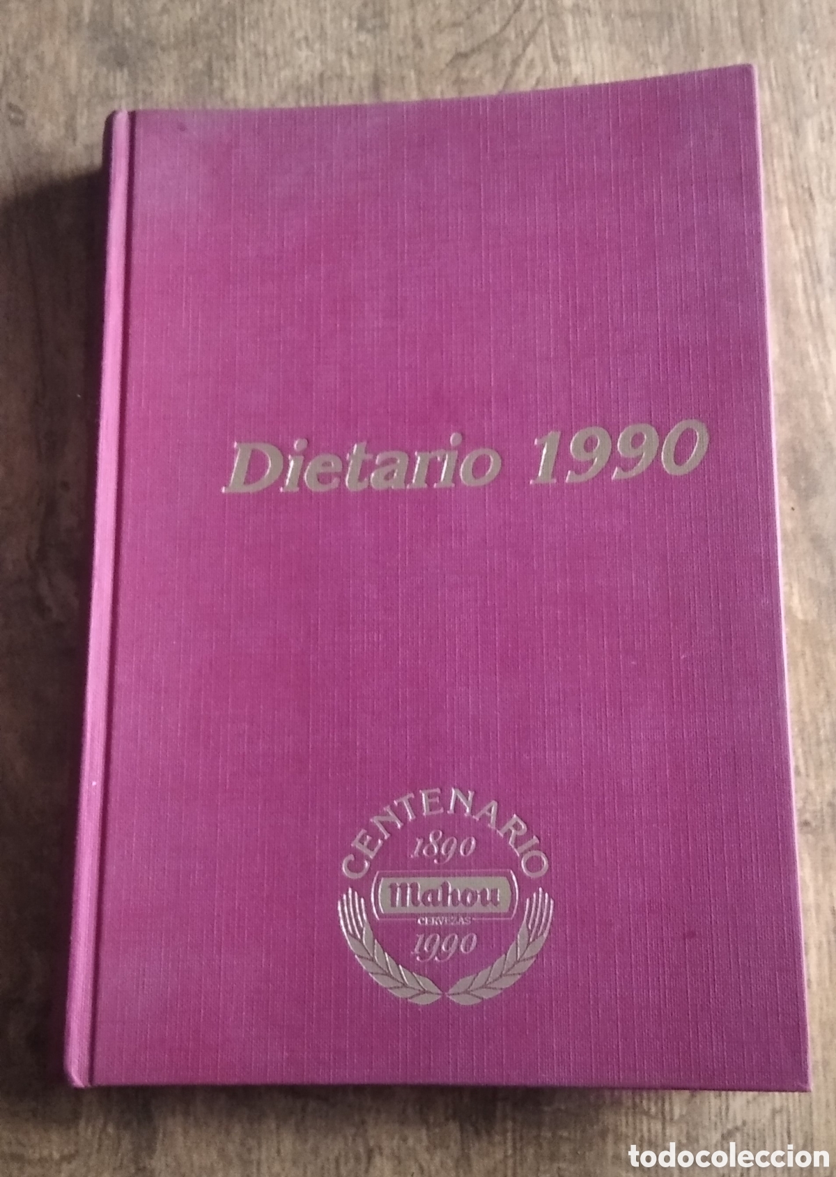 Libros: DIETARIO 1990 -CENTENARIO CERVEZAS MAHOU - Foto 1