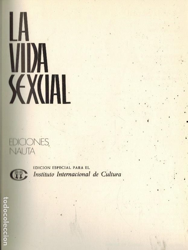 Libros: LA VIDA SEXUAL - Foto 1