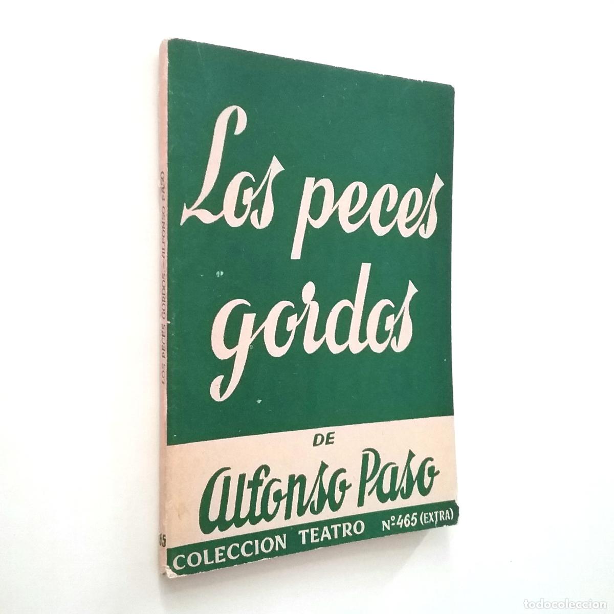 Libros: Alfonso Paso - Los peces gordos - Foto 1