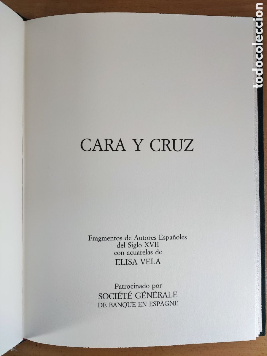 Libros: CARA Y CRUZ / ELISA VELA / 1989 - Foto 3