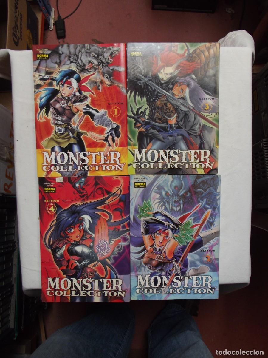 Libros: MONSTER COLLECTION 4 NUMEROS - Foto 1