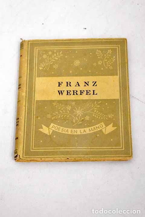 Libros: Franz Werfel: : Yunque. - Foto 1