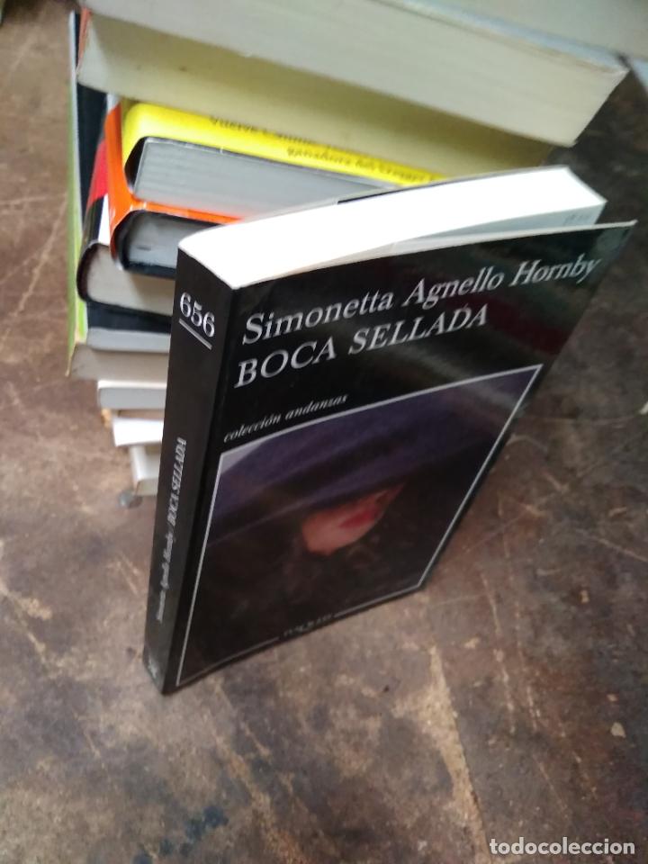 Libros: Boca sellada. Simonetta Agnello. L.31223 - Foto 2