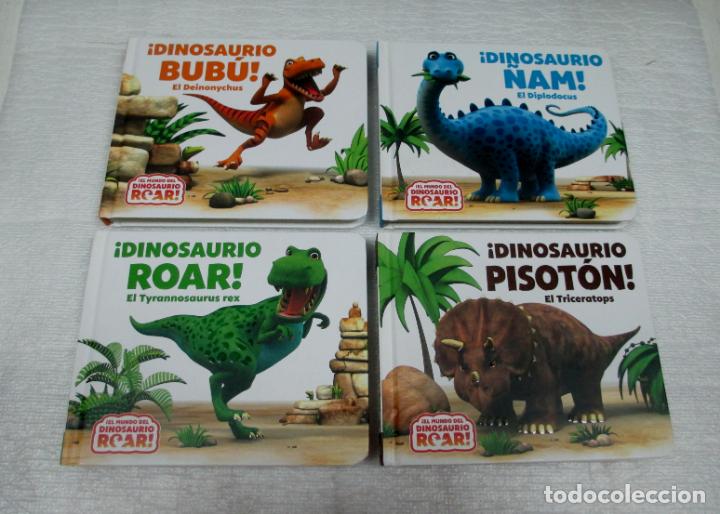Libros: DINOSAURIO ROAR TYRANNOSAURUS REX PISOTON TRICERATOS &Ntilde;AM DIPLODOCUS BUB&Uacute; EL DEINONYCALUS N MINT
