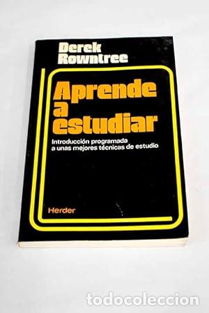 Libros: APRENDE A ESTUDIAR - Rowntree,Derek - Foto 1