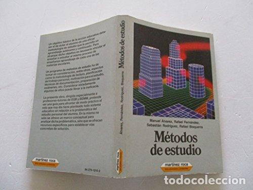 Libros: M&Eacute;TODOS DE ESTUDIO - &Aacute;lvarez/Fern&aacute;ndez/Rodr&iacute;guez/Bisquerra - Foto 1