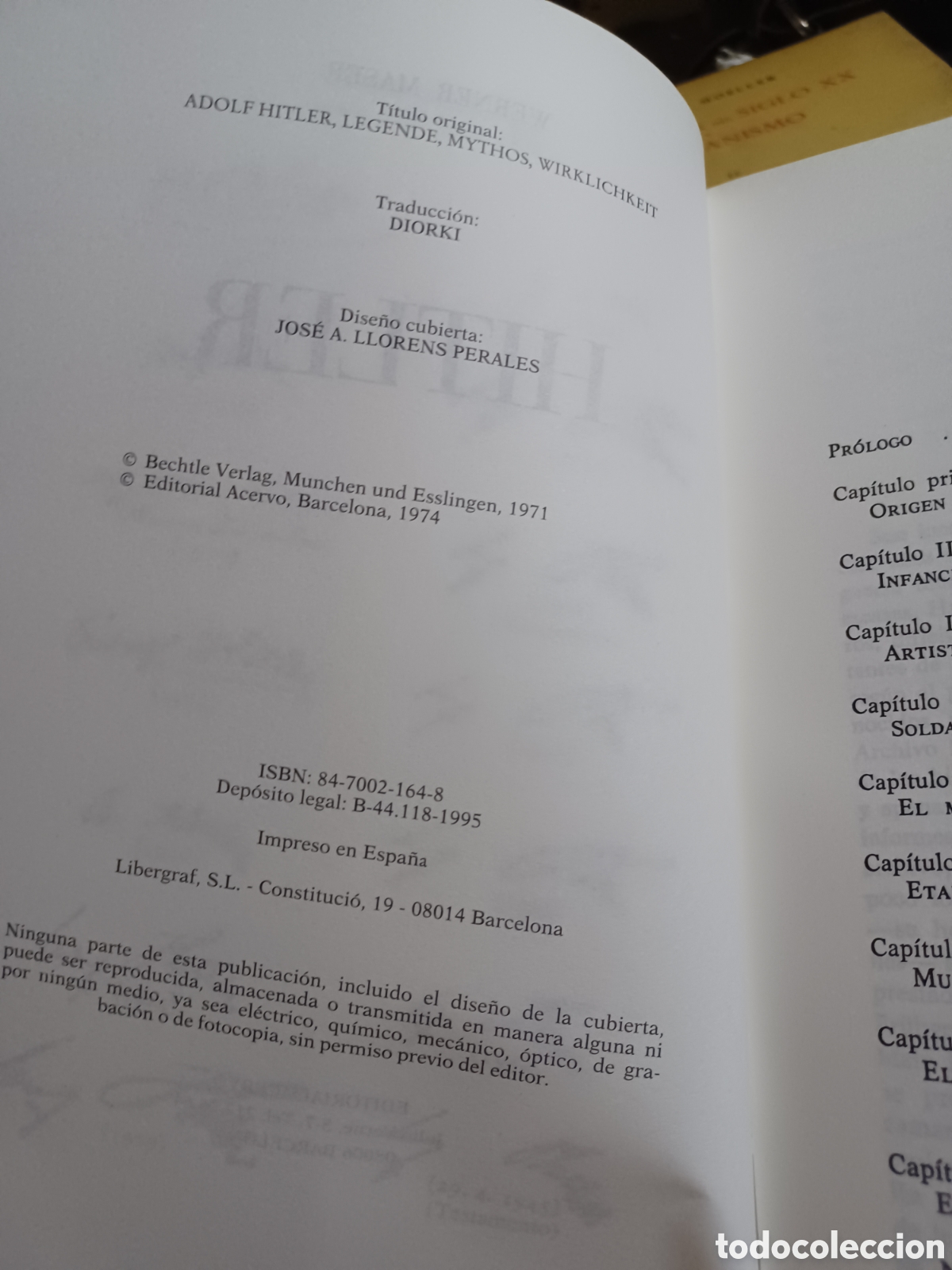 Libros: Barybook. 286. Hitler werner maser - Foto 3