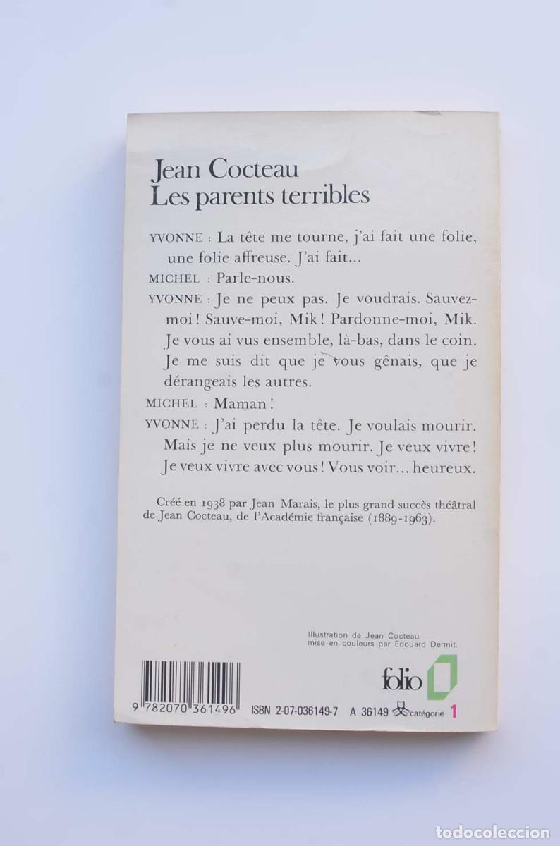 Libros: Les parents terribles - COCTEAU, Jean - Foto 3