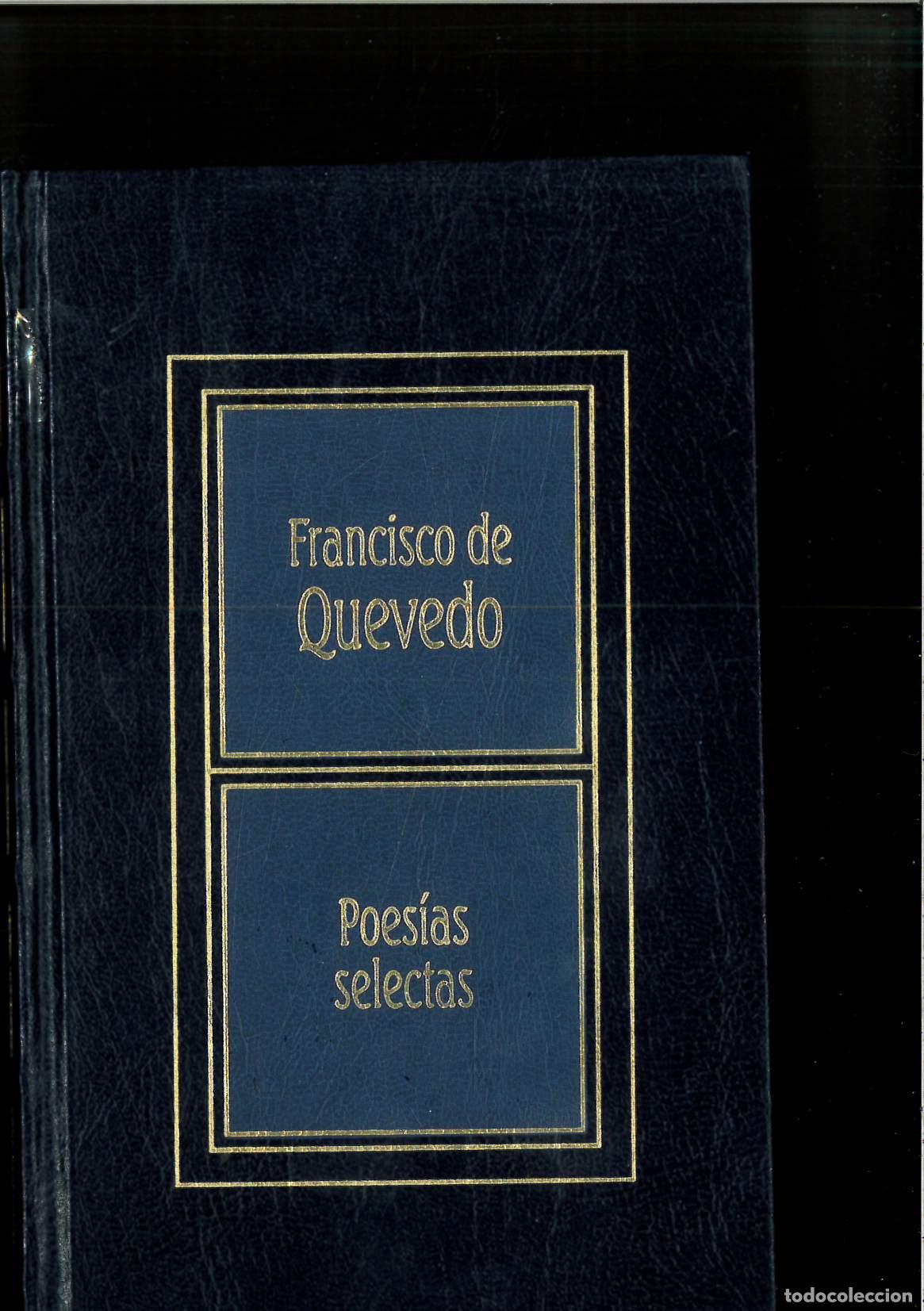 Libros: POES&Iacute;AS SELECTAS - FRANCISCO DE QUEVEDO - Foto 1