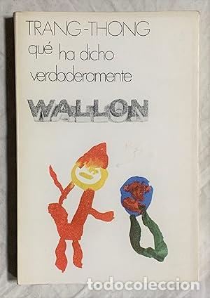 Libros: Qu&eacute; ha dicho verdaderamente Wallon - Foto 1